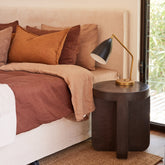 Axel Round Side Table, Micro-Cement